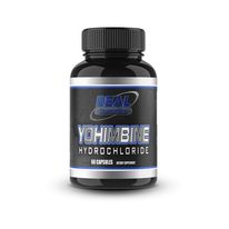 Real Formulas Yohimbine HCL Capsules - 4mg - for Energy, Sport Workout Support & Performance - 60 Count