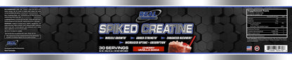 Real Formulas Spiked Creatine Powder - Creatine, Dextrose, and Alpha-Lipoic Acid - for Sport Workout Support &amp; Performance - 30 Servings