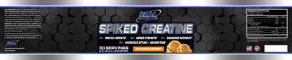 Real Formulas Spiked Creatine Powder - Creatine, Dextrose, and Alpha-Lipoic Acid - for Sport Workout Support & Performance - 30 Servings