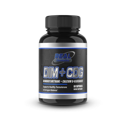 Real Formulas DIM + Calcium D-Glucarate + EGCG – Natural Hormone Balance & Detox Support – Optimize Estrogen Metabolism, Fat Reduction, and Lean Definition – 60 Vegan Caps