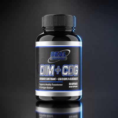 Real Formulas DIM + Calcium D-Glucarate + EGCG – Natural Hormone Balance & Detox Support – Optimize Estrogen Metabolism, Fat Reduction, and Lean Definition – 60 Vegan Caps