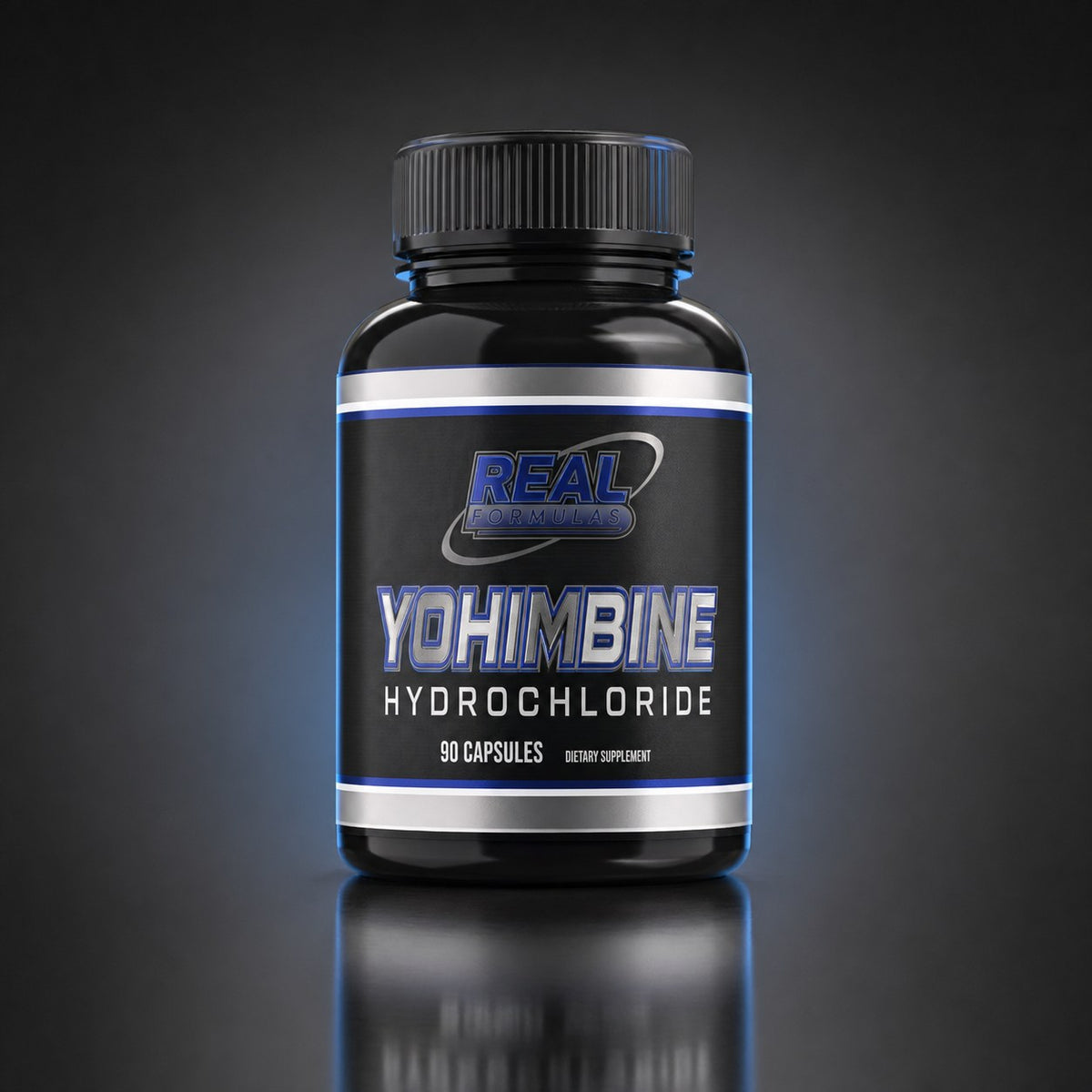 Real Formulas Yohimbine HCL Capsules - 4mg - for Energy, Sport Workout Support & Performance - 60 Count